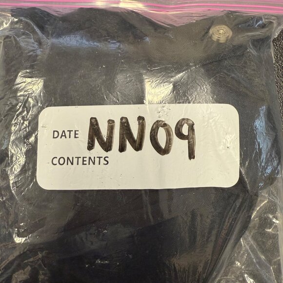 L.L.Bean Womens Black Cotton Dress Pants Size 18W Elastic Waist Pleated - Picture 9 of 10